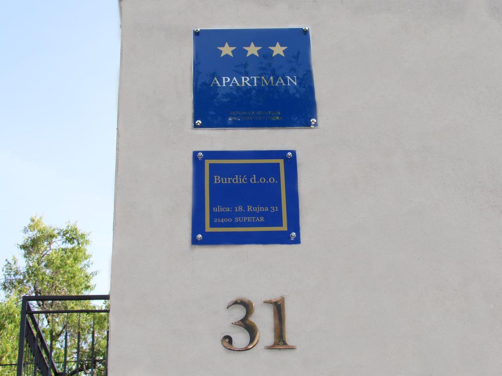 Guest House Vanessa Supetar Zewnętrze zdjęcie